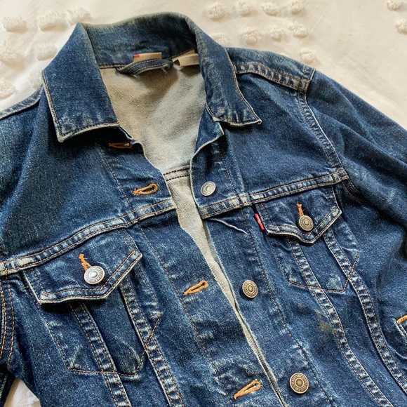 Vintage Levi’s Red Label Denim Jean Jacket Medium - Picture 4 of 6